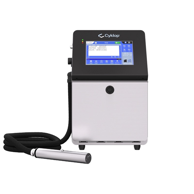 CYKLOP CM730 CIJ Printer Batch Date Coder