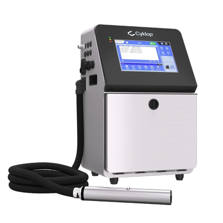 เครื่องพิมพ์และพิมพ์รหัสแบบอิงค์เจ็ทความเร็วสูง CYKLOP CM760 CIJ