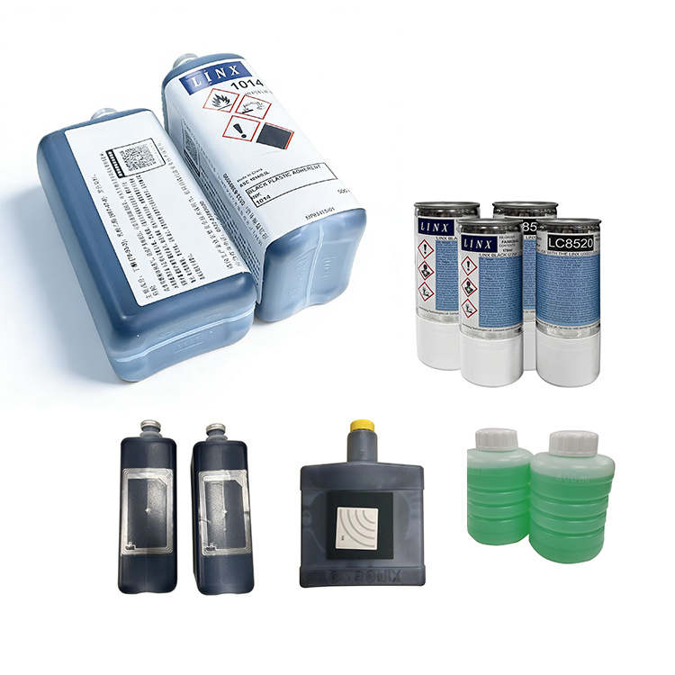 Ink, makeup, cleaning solution Original & Compatible for Linx Printers