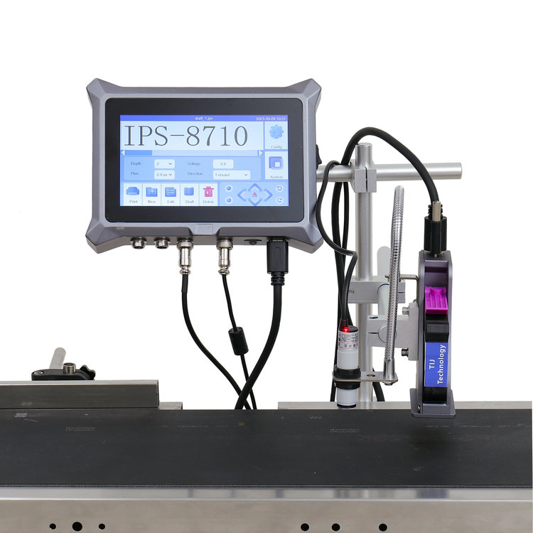 IPS-8712/8725 TIJ Printer Simple Model 7 inch LCD