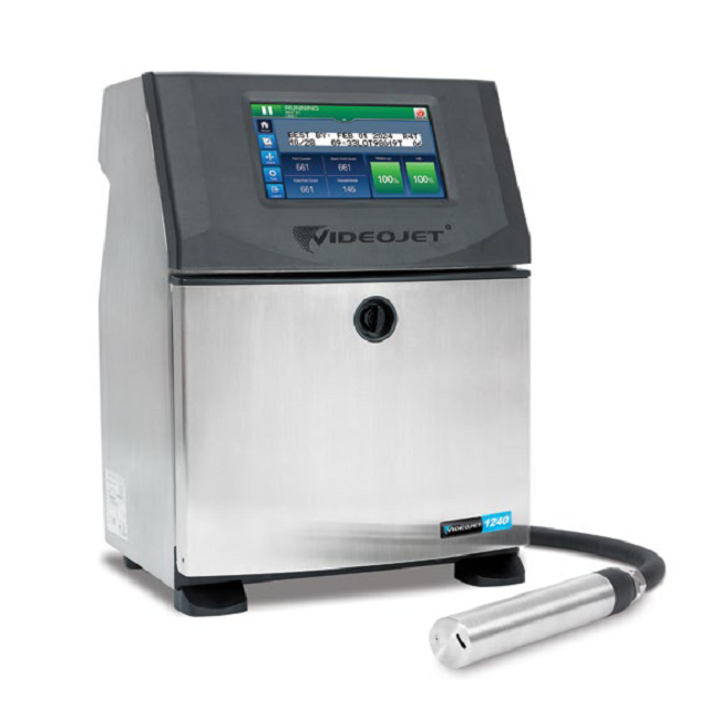 Videojet 1240 Continuous Inkjet CIJ Printer Code Marking Machine