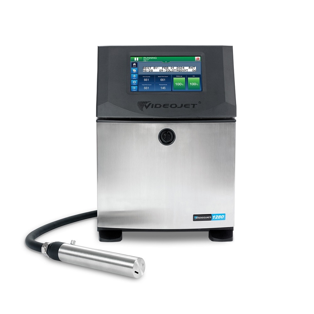 Videojet 1280 Small Character Industrial Inkjet CIJ Printer