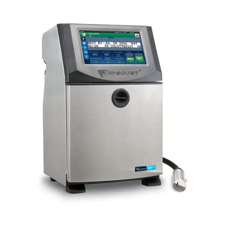 Videojet 1880 + เครื่องพิมพ์อิงค์เจ็ทความเร็วสูงแบบต่อเนื่อง CIJ