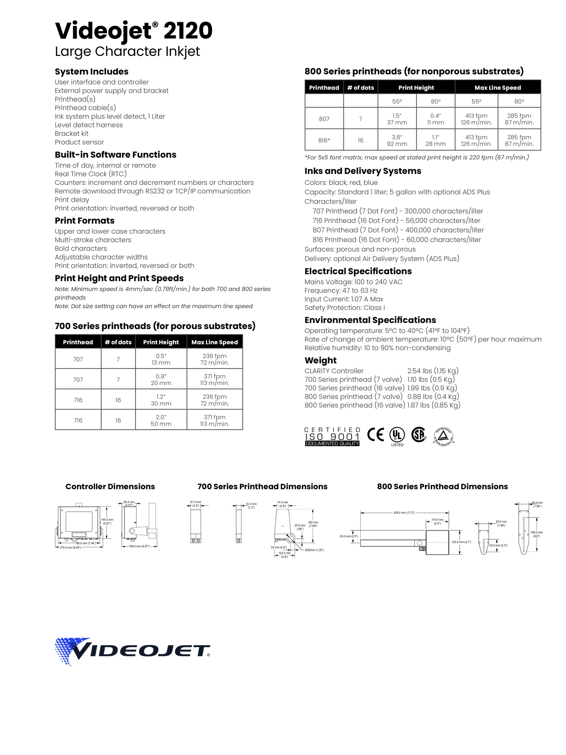 Videojet 2120 Large Character Inkjet application and detail image 7